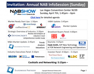 NAB 2013 – Media Technology – Strategic Industry Analysis