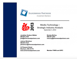 IBC 2013 – Media Technology – Strategic Industry Analysis