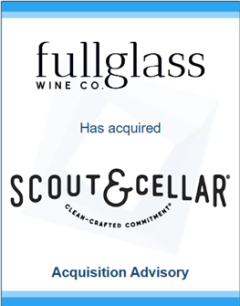 Full Glass Wine and Scout and Cellar